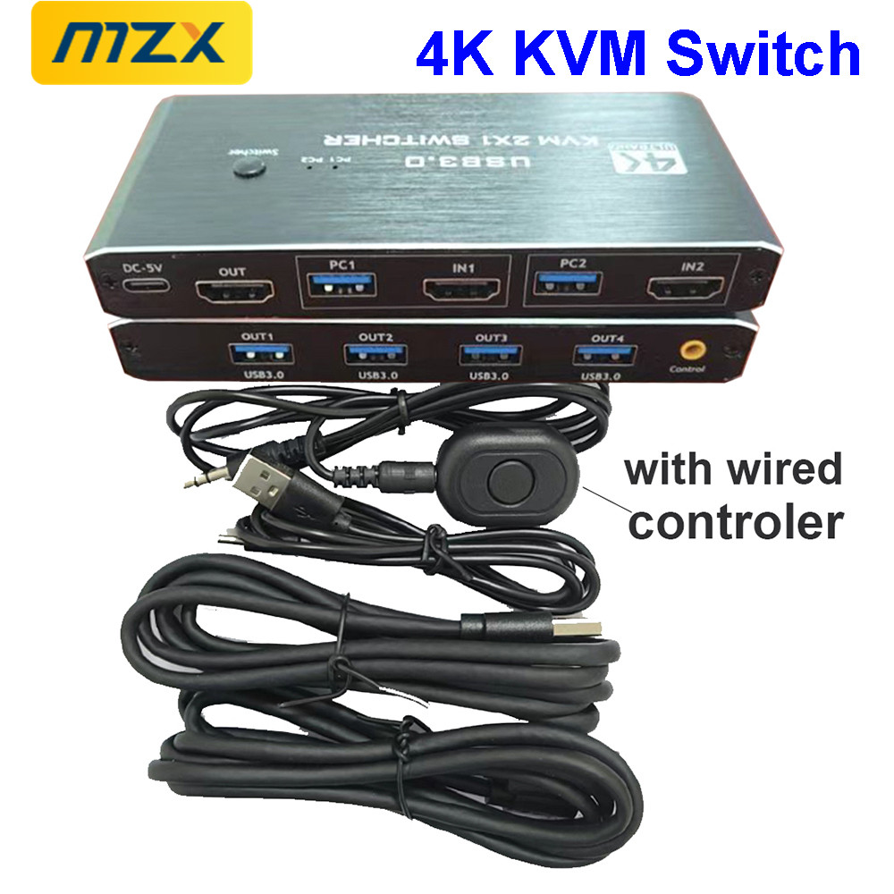 محول KVM بدقة 4K وتردد 60 هرتز - مراجعة Gaming Accessories Rack وسعره