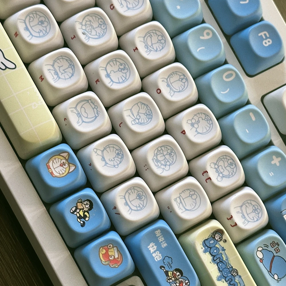 أغطية مفاتيح دورايمون الأصلية، - مراجعة Gaming Accessories Aesthetic وسعره
